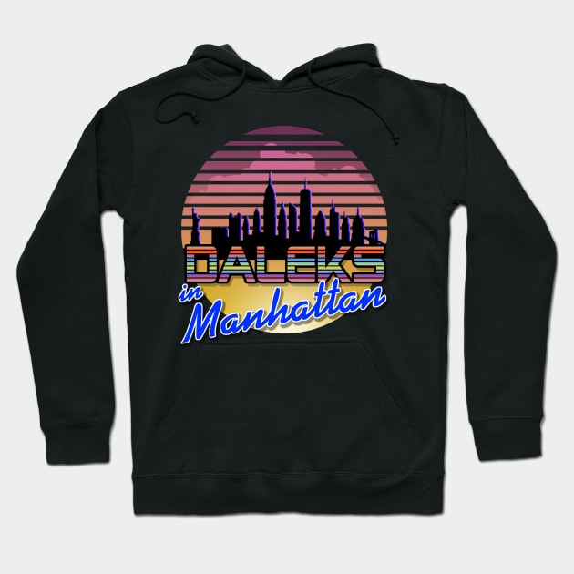 Daleks in Manhattan Hoodie by tone